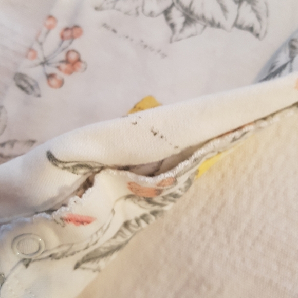 Vaenait girls Large romper floral print, ruffle butt - Picture 5 of 5